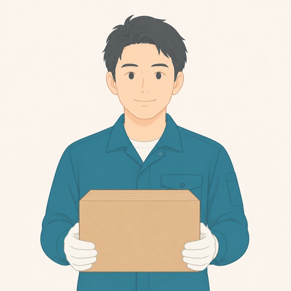 現場リーダーのイラスト（サンプル）